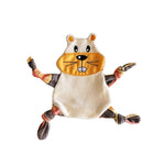 Stickdatei Hamster Kuscheltuch ITH für den Rahmen 13 cm x 18 cm, Schmusetuch, Kuscheltier, Schnuffeltuch, - Sewando