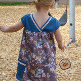 Schnittmuster Shirt / Kleid Vanessas Schlitzohr Gr. 80-140 - Sewando