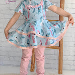 Schnittmuster Kleid AppleJuicy Gr. 80 bis 152 - Sewando