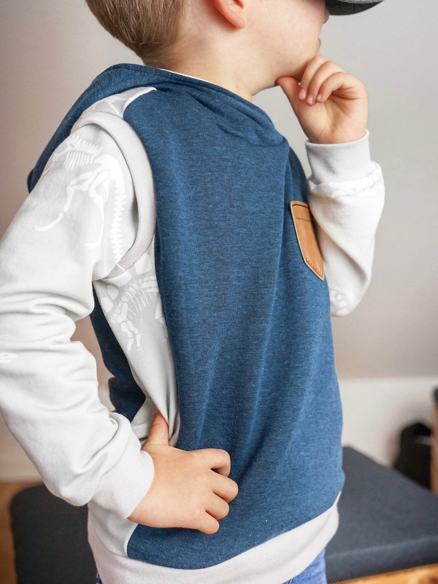 Schnittmuster Hoodie Winter-Tadeo Gr. 74-140 - Sewando