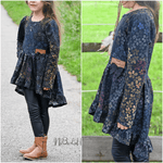 Schnittmuster Annie Tunika/Kurzkleid Gr. 80 bis 152 - Sewando