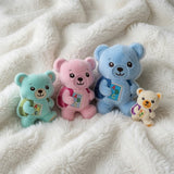 Stickdatei Teddy Freddy mit Ranzen / Schulkind Set 2698