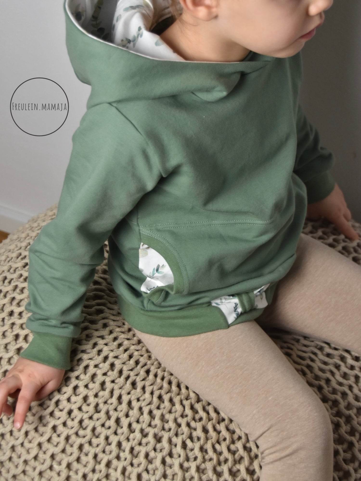 Schnittmuster Hannahs Hoodie Gr. 74-122 - Sewando