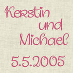 Stickdatei Schrift 55mm Buchstaben ud Zahlen Set 617 - Sewando