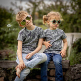 Schnittmuster Mirror Shirt Kombiversion A0/A4 Gr. 62 bis 158 - Sewando