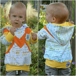 Schnittmuster Hoodie Brandon Gr. 80 bis 152 - Sewando