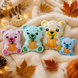 Stickdatei Teddy Bruno mit Kürbis Set 26143