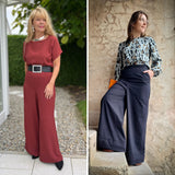 Schnittmuster Palazzohose HEIDI – Hose mit Taschen-Option & Reißverschluss hinten | Gr. 34–48 (PDF)