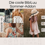 Bibi Luu Sommer-Addons Schnittmuster Gr. 80-140 - Sewando