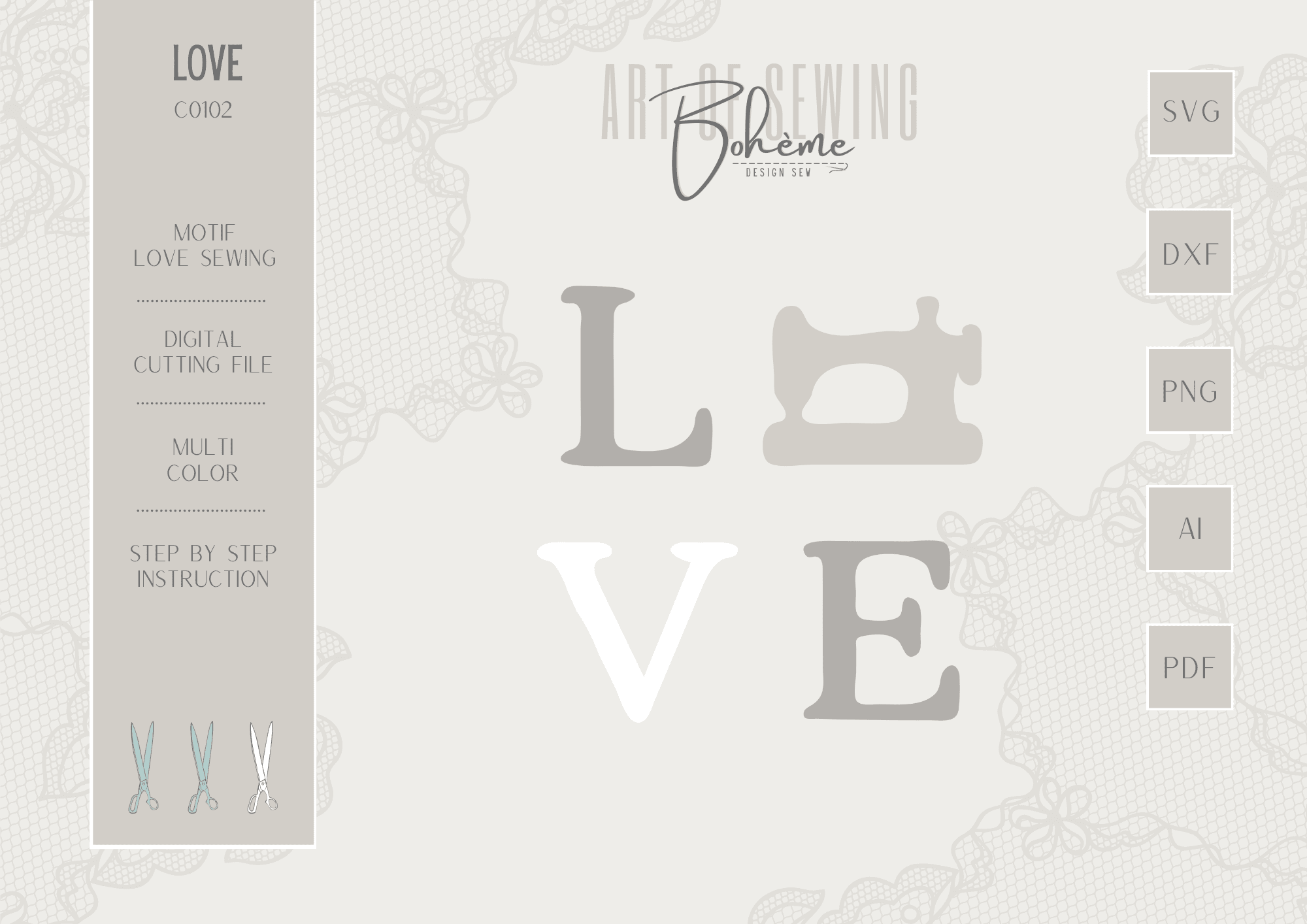 LOVE.plot | Plotterdatei : - Sewando