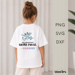 Plotterdatei „Mein Lieblingsfach? Große Pause.“ mit Schulmotiven, durchgestrichenen Buchstaben und Zahlen sowie Bleistift, SVG DXF PNG