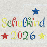 Stickdatei Lesehilfe Einschulung Set 2523