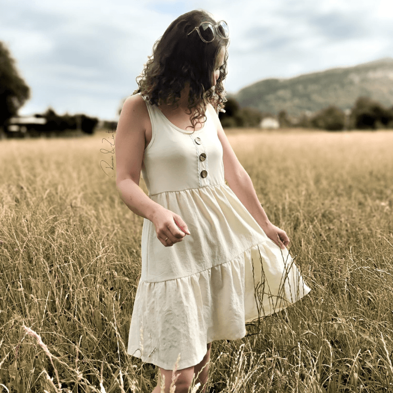 Schnittmuster Shirt & Kleid Kathrin Gr. 30 - 46 - Sewando