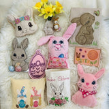 Stickdatei bunter Osterkorb Set 2633 Ostern Osterhase