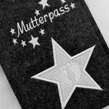 Stickdatei Mutterpass Stern Babyfüsse Baby Füsse Set 409 - Sewando