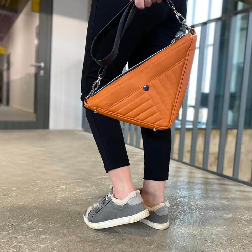 ohSalli Mini-Midi-Big * Taschen - Schnittmuster - Kombi-eBook * Crossbodybag - Dreiecktasche in 3 Größen - Sewando