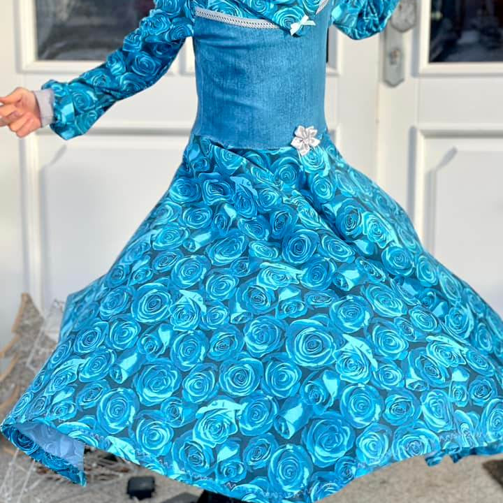 Schnittmuster Kleid Alianda Gr. 80 bis 152 - Sewando
