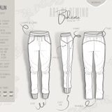 HÅLIN.jogger | Damen | 32-48 | Schnitt : - Sewando