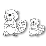 Stickdatei Biber in 2 Größen – Triple Stitch – Für 10x10 & 13x18 Rahmen - Sewando