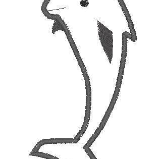 Stickdatei Delfin Delphine 2.0 - Sewando