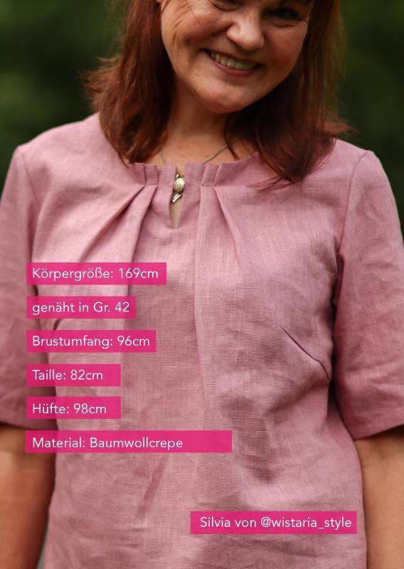 Bluse Stella Schnittmuster - Download - Sewando