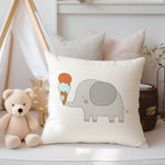 Doodle-Stickdatei Elefant mit Eis 4 Größen - Sewando