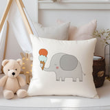 Doodle-Stickdatei Elefant mit Eis 4 Größen - Sewando
