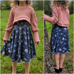 Schnittmuster Kleid Becky Gr. 80 bis 152 - Sewando