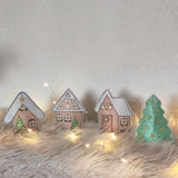 Stickdatei Winterdorf Set 1  Set 2581  10x10