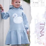 Schnittmuster Sweatkleid Tina Gr. 86-140 - Sewando