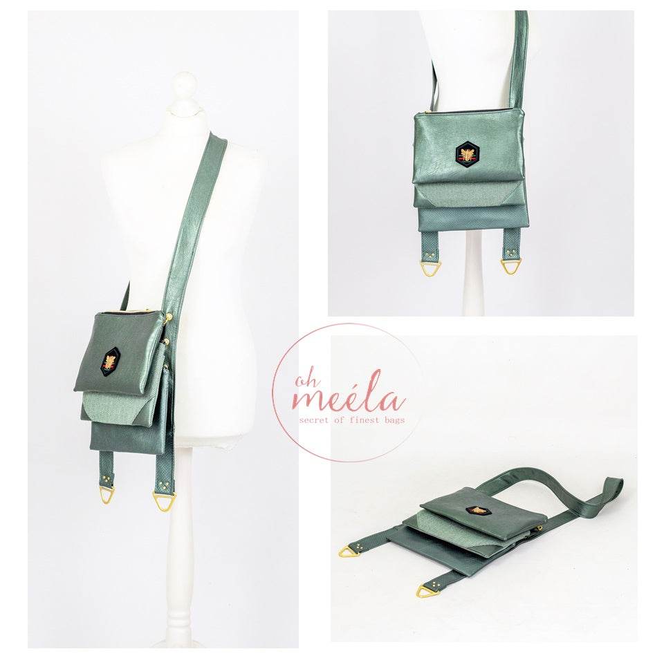 ohMarri * Taschen - Schnittmuster - eBook * Crossbodybag in 2 Größen - Sewando