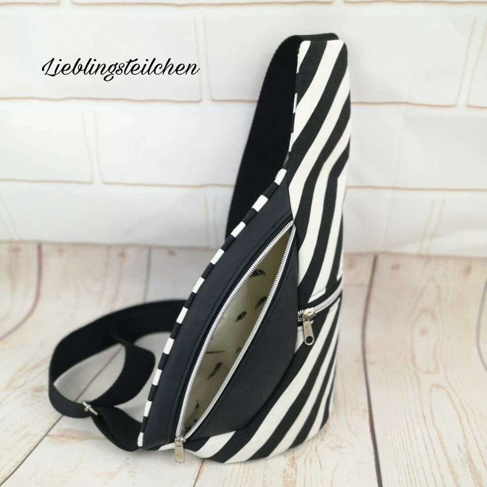 ohRonni (Mini) * Taschen - Schnittmuster - eBook * Slingbag - Crossbodybag - Sewando