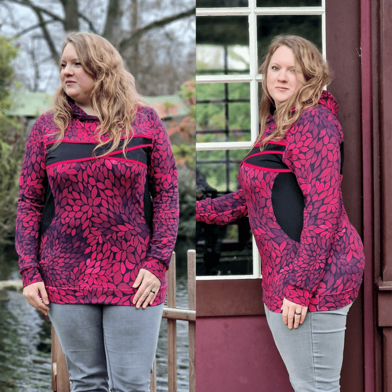 Schnittmuster Pullover Avery Gr. 32 bis 48 - Sewando