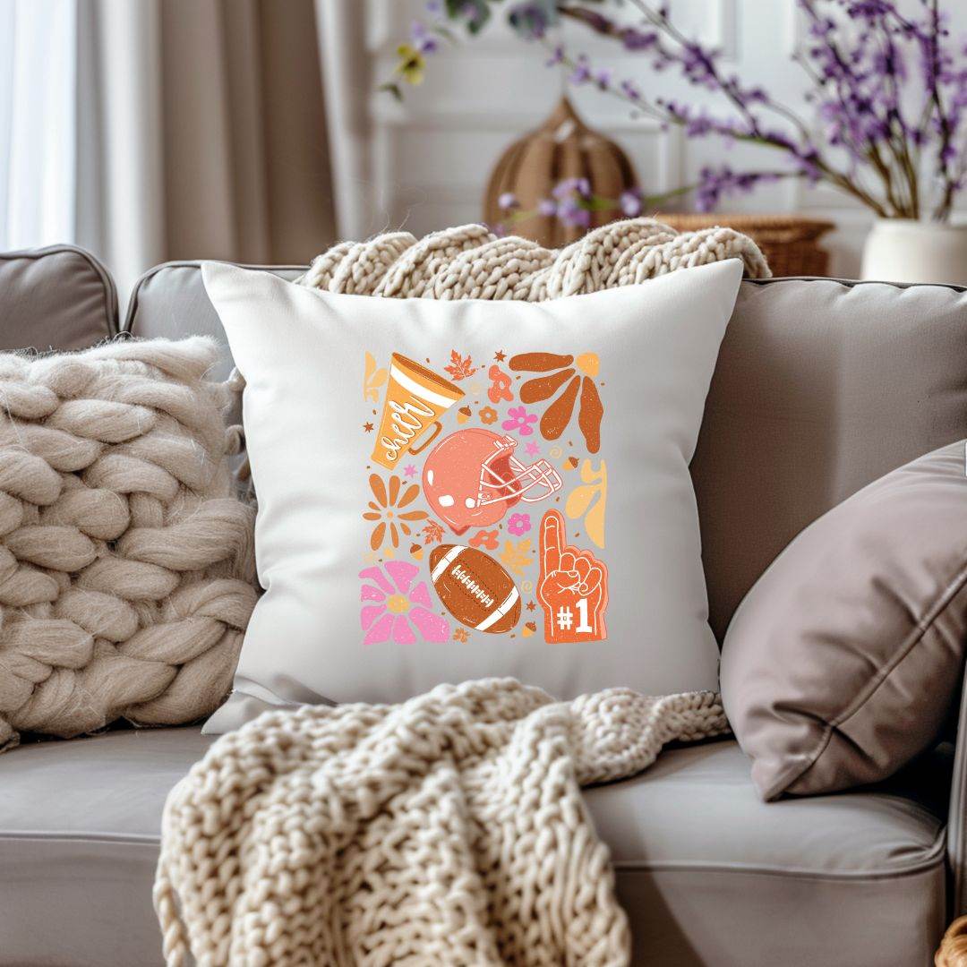 Boho Football & Cheer – 2-teiliges Design-Set im Retro-Stil Sublimation, Druck - Sewando