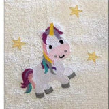 Stickdatei Einhorn Füllstich und Applikation - Sewando