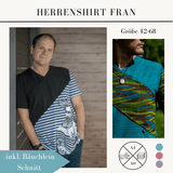 Schnittmuster Shirt für Herren Fran Gr. 42-68 - Sewando