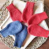 Häkelanleitung für Babyfäustlinge ,,Frozen Winter"