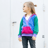 Schnittmuster Mini Hoodie bequem Gr. 104 - 164 - Sewando