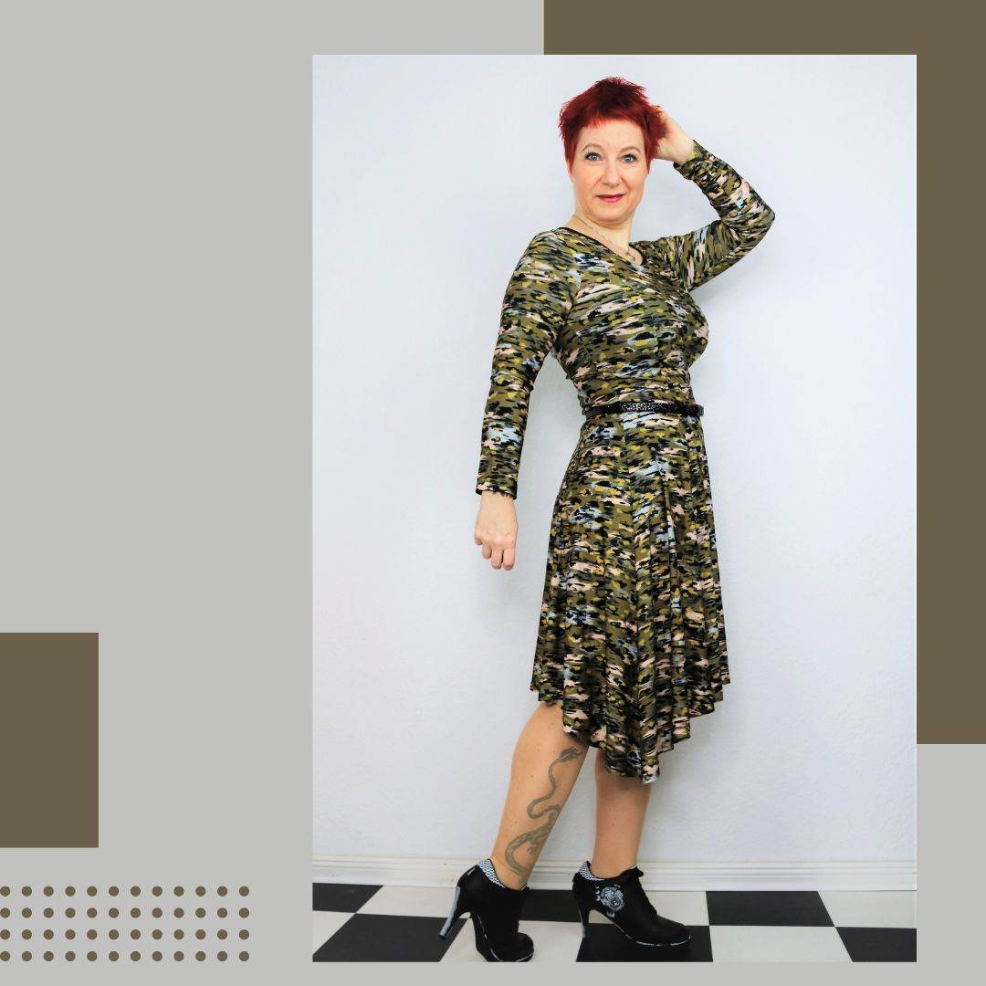 CARLA - TANZKLEID - EBOOK - 32-46 Schnittmuster - Sewando