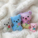 Stickdatei Teddy Flora mit Blume Set 2699