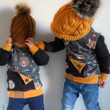 Schnittmuster Hoodie Hannes Gr. 74-122 - Sewando