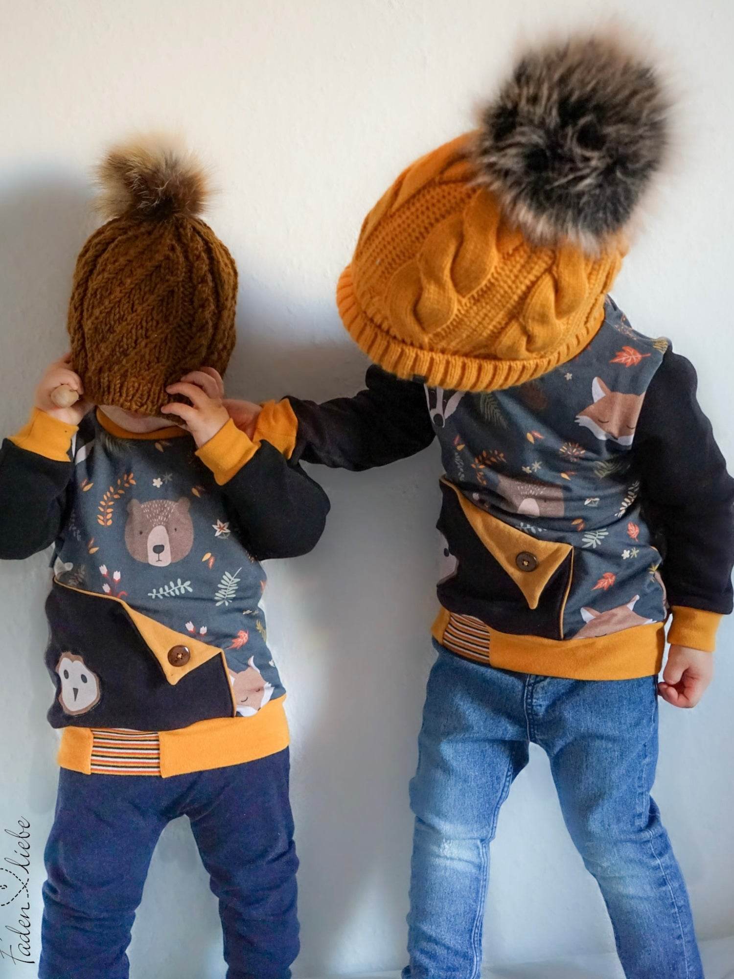 Schnittmuster Hoodie Hannes Gr. 74-122 - Sewando