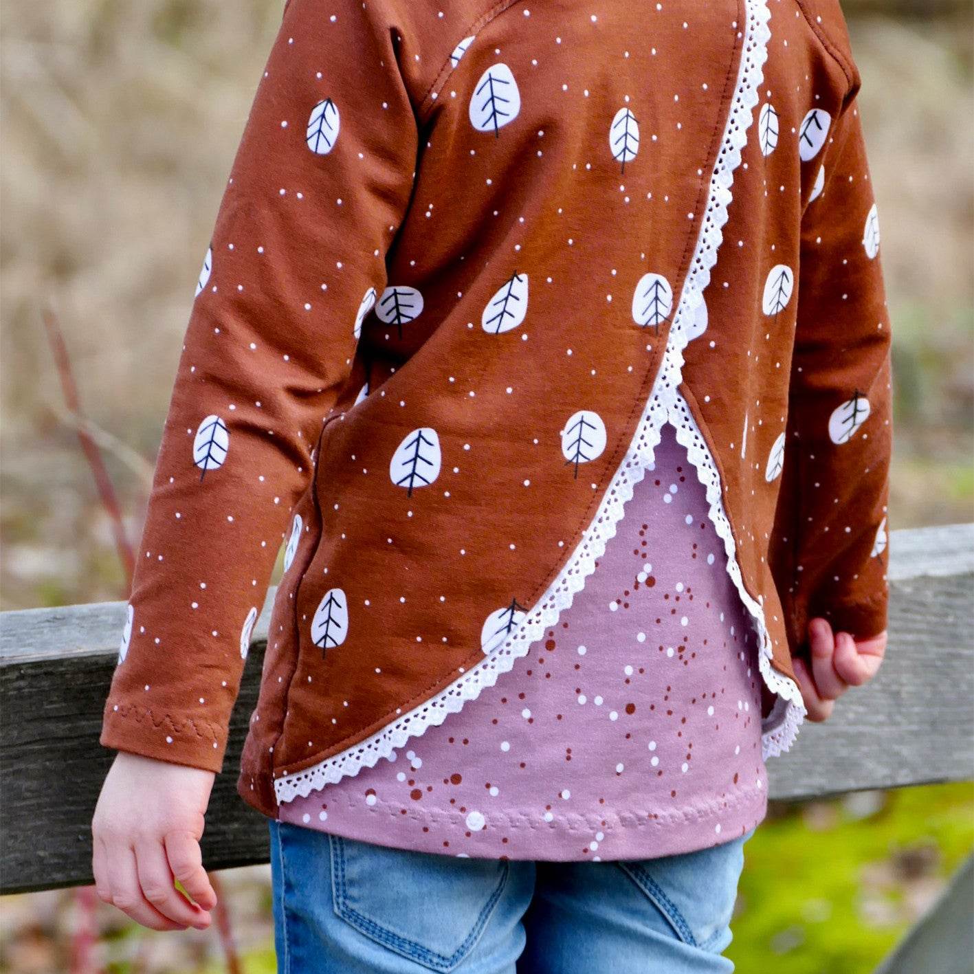 Schnittmuster New Raglan Girl Beamerversion Gr. 74 bis 146 - Sewando