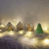 Stickdatei Winterdorf Set 1  Set 2581  10x10