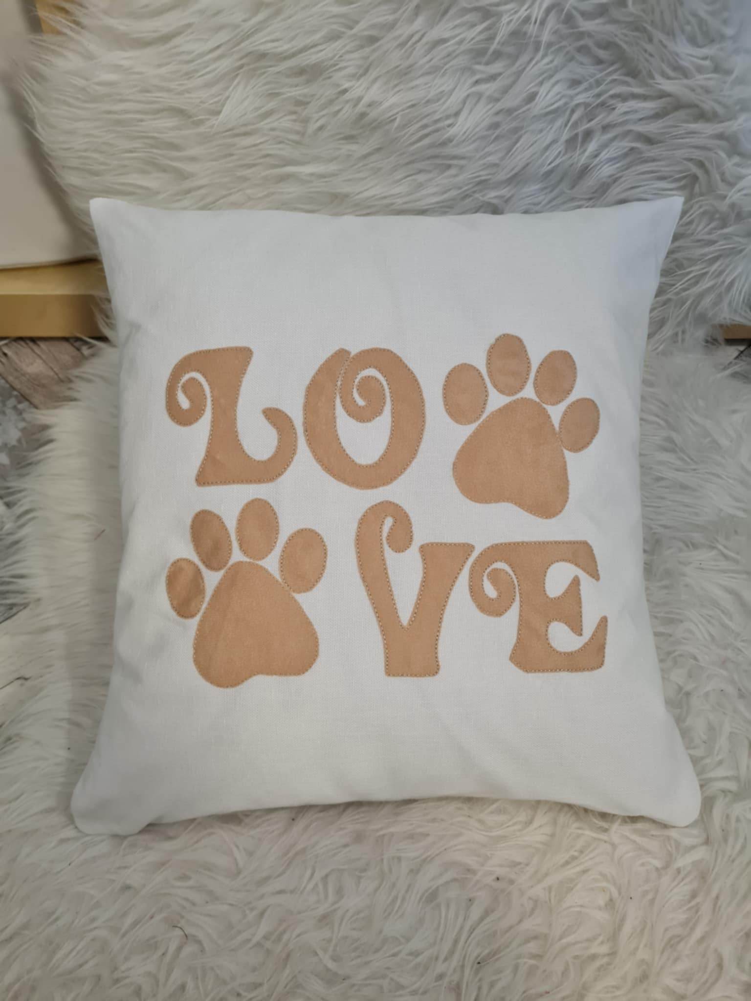 Stickdatei Hund Love Doodle Applikation Set 2512 - Sewando