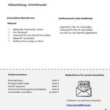 Schnittmuster Damen Kleid Martine Gr. 34-46 - Sewando