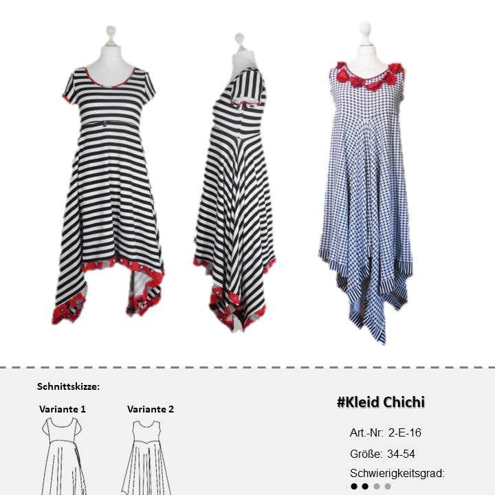 Schnittmuster Damen Kleid Chichi Gr. 34-54 - Sewando