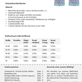 Schnittmuster Damen Kleid Monika Gr. 34-54 A4-/Großformat-Datei - Sewando
