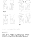 Schnittmuster Damen Kleid Monika Gr. 34-54 A4-/Großformat-Datei - Sewando
