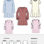 Schnittmuster Damen Kleid Lucy Gr. 34-54 | A-Linie - Sewando